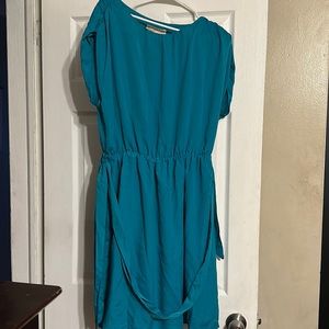 Michael Kors Teal Mini Dress